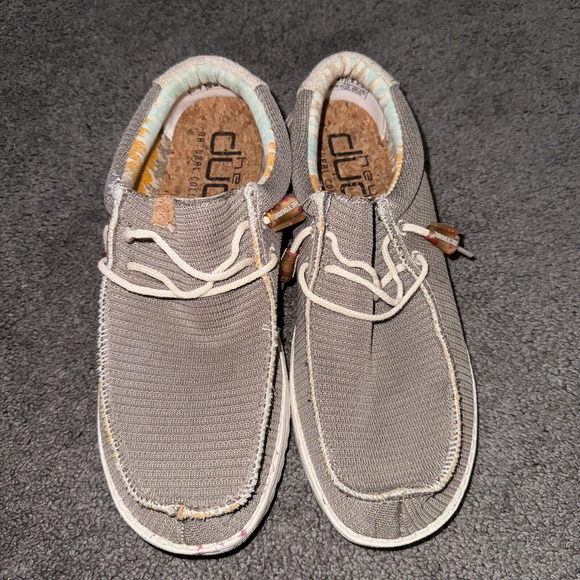 Hey Dude Other - Hey Dude Wally Eco Sox Brown Mens Size 8 Athletic Shoes Loafers 112471581